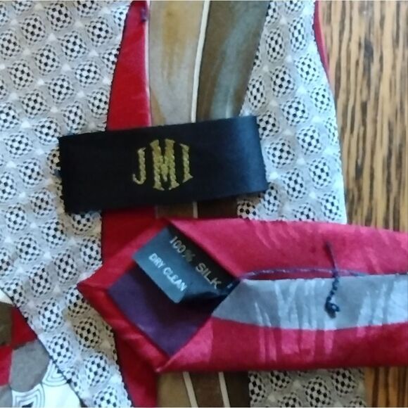 JMI silk tie - Picture 3 of 3
